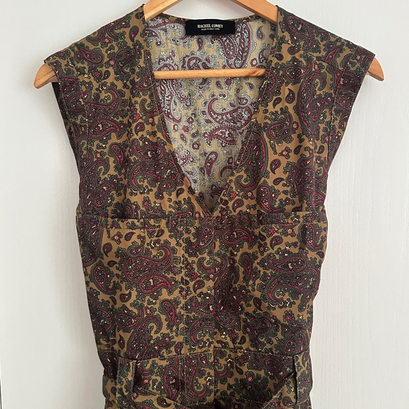 Rachel Comey Paisley Print Jumpsuit (size 2) - Picture 2 of 3